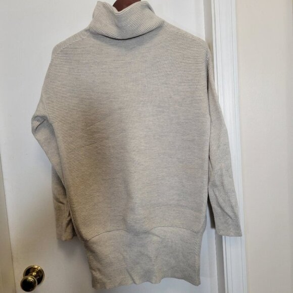 ARITZIA babaton long  sleeve turtleneck mock neck ribbed wool sweater small - Picture 7 of 10